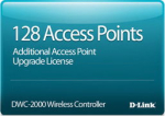 D-Link WIFI CONTROLLER DWC 2000 128AP, ADD LICS FOR 128 ACCESS POINTS