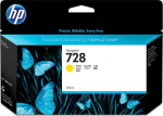 HP INK CARTRIDGE NO 728 YELLOW, 130ML