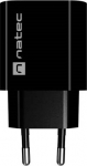 Natec Genesis Natec charger NATEC RIBERA MAINS CHARGER 1X USB-A + 1X USB-C 20W CZARNA