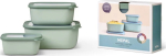 Mepal Cirqula Multi-Bowl Set 3-pcs, nordic sage