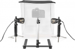 Nedis SKT010WT-LED Photo Studio Set 40 x 40 cm / 6500K