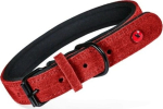 ZOLUX Komfort Leather, red color &ndash; dog collar &ndash; 35 cm