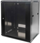 INTELLINET wall-mounted cabinet 15HE 570x600mm schwarz,unmontiert