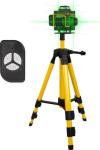 BLOW GT-C3 4D cross-line laser level &ndash; 16-line leveling tool tripod