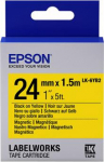 EPS Epson LabelWorks LK-6YB2 - Black on white - Rolle (1.8 cm x 1.5 m)
