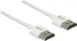 DELOCK HDMI cable HighSpeed Ethernet A->A 4K 3D 2.00m wei&szlig;