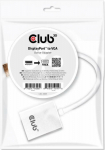 Club3D Adapter DisplayPort > VGA aktiv St/Bu white polybag