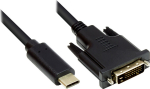 Alcasa Good Connections GC-M0110 - 2 m - USB Typ-C - DVI-D - Male - Male - Straight
