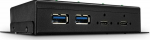 LINDY USB 3.1 Gen 2 Typ C Metall Hub 4 Port