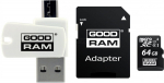 Goodram All in one M1A4-0640R12 memory card 64 GB MicroSDXC Class 10 UHS-I + The card reader