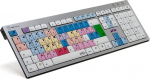 Logickeyboard Avid Media Composer - Full size (100%) - Kabelgebunden - USB - QWERTZ - Aluminium