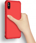 Devia Shark1 Shockproof Case iPhone XS Max (6.5) red