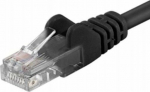PremiumCord PremiumCord Patch kabel UTP RJ45-RJ45 CAT6 0.25m čern&aacute;