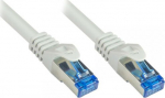 Alcasa Good Connections Cat.6A Patchkabel SmartFLEX HF grau 5m