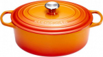 Le Creuset Signature Casserole oval 31 cm volcanic