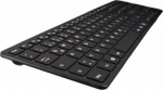 V7 BLUETOOTH SILENT KEYBOARD DE, 2.4GHZ DUAL MODE GERMAN QWERTZ