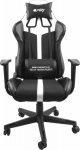 Armchair Fury Avenger XL black and white (NFF-1712)