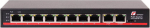SWITCH POE GETFORT 8FE+2GE 120W