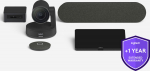 LOGITECH Extended Warranty Extended service agreement 1 year for medium room solution with Rally Bar and Tap