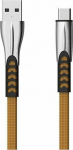 Kabel USB Somostel USB-A - USB-C 1 m Gold (BW02 Gold TYP-C)