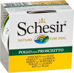 SCHESIR in jelly Chicken with ham - wet dog food - 150 g