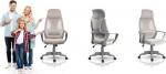 Sofotel Praga Office Chair Light Gray