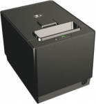 Diebold Nixdorf P1200, 8 dots/mm (203 dpi), cutter, USB, black - receipt printer, direct thermal, 8 dots/mm (203 dpi), media width (max.): 80 mm, roll diameter (max.): 90 mm, speed (max.): 356 mm/s, cutter, USB (type B), drawer kickout, order separat ...