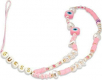 Guess Guess pendant GUSTSHPP Phone Strap pink/pink Beads Shell