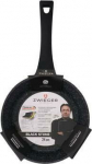 Zwieger Black Stone 24 cm czarny - stuff: aluminium | Shell: Greblon Granite | Diameter [cm]: 24