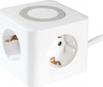 Vivanco harupistik Power Cube 3-Way USB-A/C 1.4m (39619)