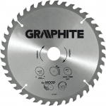 Graphite Widia saw blade 165x30mm 18 teeth - 57H648