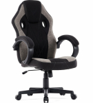 Armchair SENSE7 Prism black and gray fabric