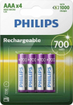 Philips R03B4A70/10 Rechargeable Batteries AAA 4pcs