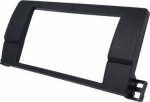 2GO ACV 2-DIN facia plate BMW 3 (E46) black 381023-16