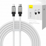 Kabel USB Baseus USB-C - Lightning 2 m White (CAKW000102)
