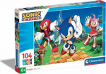 Clementoni CLE puzzle 104 SuperKolor Sonic 27256