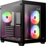 AER AeroCool Geh Midi Dryft MicroATX/ATX/MiniITX ARGB (black)