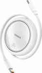 Kabel USB Baseus USB-C - USB-C 1 m White (P10364500211-00)
