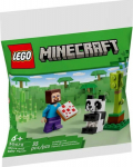 Lego Klocki Minecraft 30672 Steve i little panda