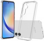 Screenor Hybrid Bumper - Back cover for mobile phone - thermoplastic polyurethane (TPU) - transparent - for Samsung Galaxy A35