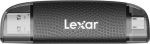 LEXAR CARDREADER DUAL SLOT USB-A/C (LRW310X) SUPPORTS MICROSD AND SD CARDS (USB 3.1)