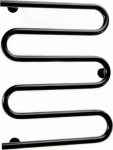 Bathroom radiator Sourcing STAINLESS STEEL TOW HEATER EN600SD BLACK