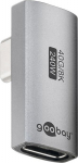 Wentronic Goobay 74443 USB-C Adapter Vertical 90&deg; Rotated, USB4