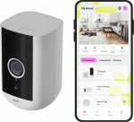 Netatmo omajin by Netatmo OWC-01-EU, IP-Sicherheitskamera, Outside, Kabellos, RoHS,WEEE, Wand, Schwarz, Wei&szlig;