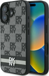 DKNY DKNY DKHCP16SPCPTSSK iPhone 16 6.1'' 6.1'' czarny/black hardcase Checkered Pattern & Printed Stripes