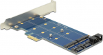 Delock PCI Express Card > 2 x internal M.2 NGFF