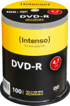 1x100 Intenso DVD-R 4.7GB 16x Speed, Cakebox