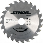 Sthor Carbide-tipped circular saw 184x30mm z24 do wood - 08825