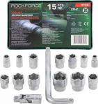 Rockforce Tool Kit Rockforce Tool Kit 15el. (6-angles) (10-32mm)