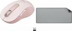 Log Logitech mouse M650 L Pink (910-006237) + Studio Series - MID GREY (956-000052)